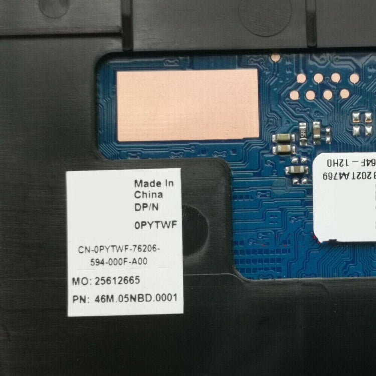 Laptop Touchpad With Flex Cable For Dell 7348 7359 (Grey) - Dell Spare Parts by PMC TechLife | Online Shopping South Africa | PMC TechLife