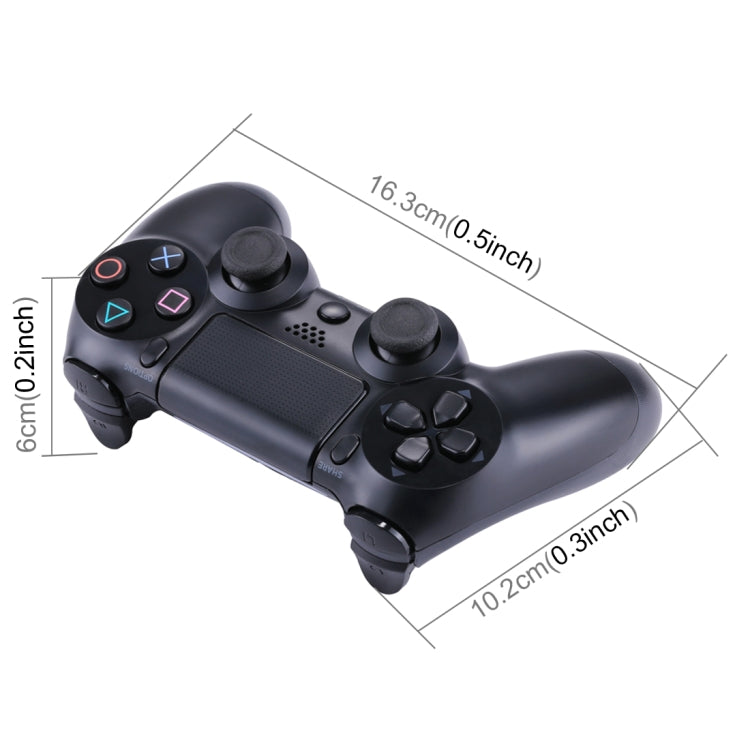 Doubleshock Wireless Game Controller for Sony PS4(Black) - Gamepads by PMC Jewellery | Online Shopping South Africa | PMC Jewellery