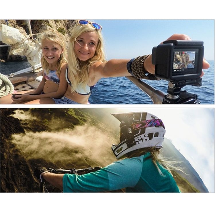 PULUZ ABS Plastic Housing Shell Frame Mount Protective Case Cage with Pedestal and Long Screw for GoPro HERO(2018) /7 Black /6 /5 - Protective Frame by PULUZ | Online Shopping South Africa | PMC Jewellery | Buy Now Pay Later Mobicred