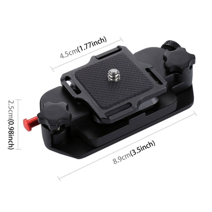 PULUZ Capture Camera Clip Aluminum Alloy Quick Release Clip with Plate - Quick Release Plate by PULUZ | Online Shopping South Africa | PMC Jewellery
