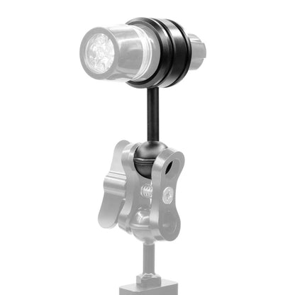 PULUZ Light Diving Aluminum Alloy Clamp Ball Head Mount Adapter Fixed Clip for Underwater Strobe Housing Light - Diving Accessories by PULUZ | Online Shopping South Africa | PMC Jewellery | Buy Now Pay Later Mobicred