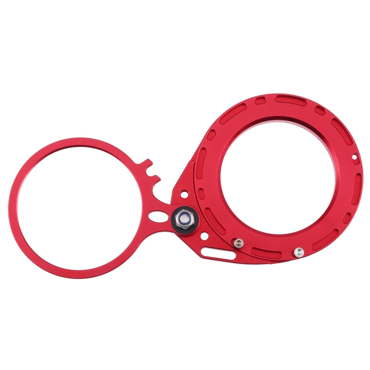 PULUZ Aluminum Alloy 67mm to 67mm Swing Wet-Lens Diopter Adapter Mount for DSLR Underwater Diving Housing(Red) - Diving Accessories by PULUZ | Online Shopping South Africa | PMC TechLife | Buy Now Pay Later Mobicred