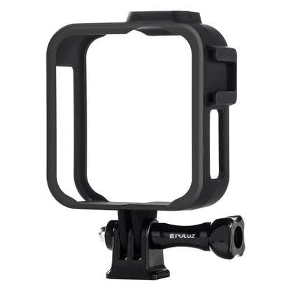 PULUZ ABS Plastic Shockproof Side Frame Mount Protective Case with Base & Long Screw for GoPro Max(Black) - Protective Frame by PULUZ | Online Shopping South Africa | PMC Jewellery | Buy Now Pay Later Mobicred