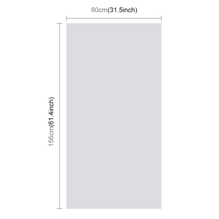PULUZ Photography Background PVC Paper Kits for Studio Tent Box, Size: 156cm x 80cm(White) - Solid Color by PULUZ | Online Shopping South Africa | PMC TechLife | Buy Now Pay Later Mobicred