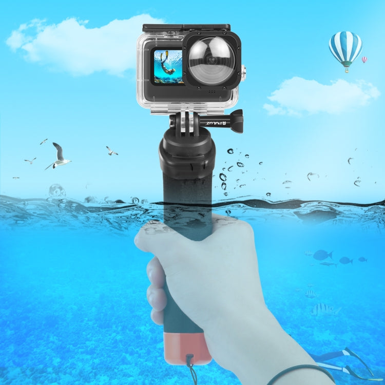 PULUZ Floating Foam Hand Grip Buoyancy Rods with Strap & Quick-release Base for GoPro, Insta360, DJI and Other Action Cameras(Orange) - Floating Grip & Ball by PULUZ | Online Shopping South Africa | PMC Jewellery | Buy Now Pay Later Mobicred