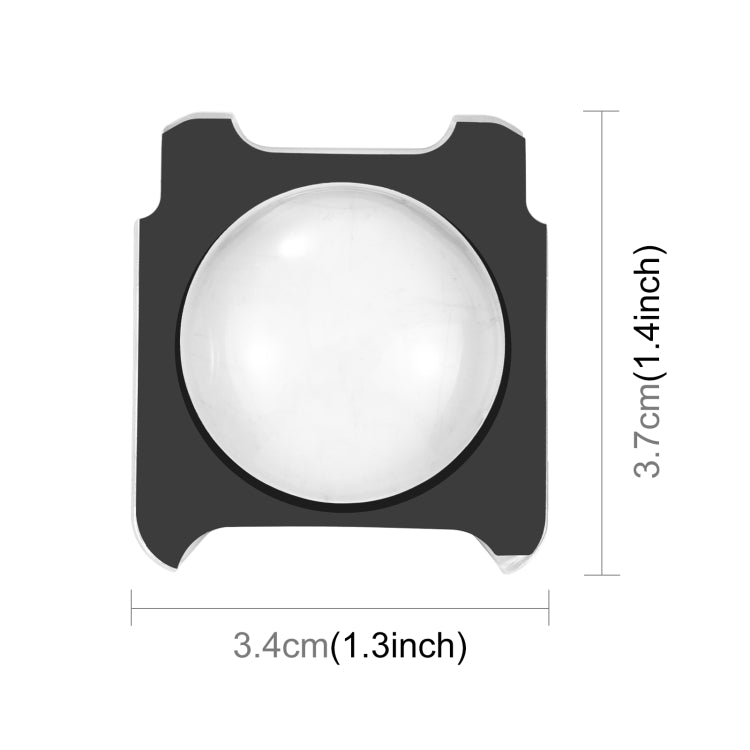 PULUZ Lens Guards PC Protective Cover for Insta360 One R / RS / Sphere(Black) - Len Accessories by PULUZ | Online Shopping South Africa | PMC TechLife | Buy Now Pay Later Mobicred