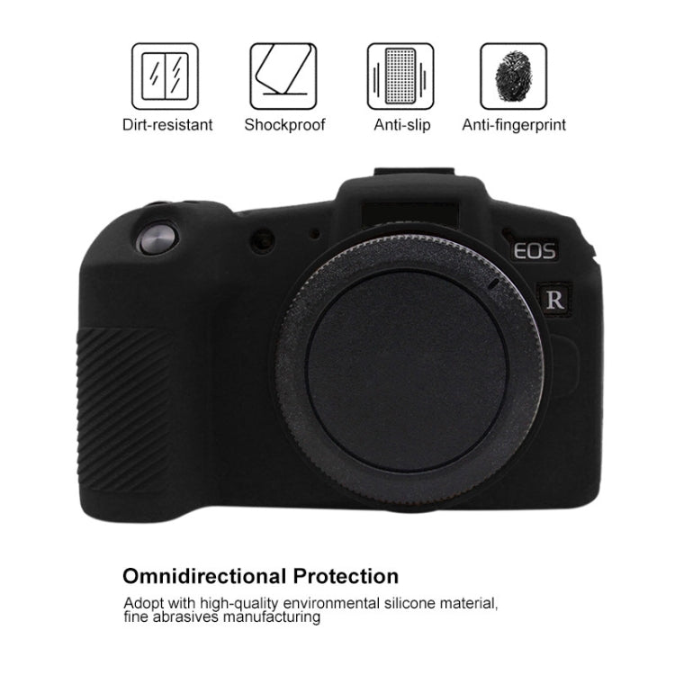 PULUZ Soft Silicone Protective Case for Canon EOS RP(Black) - free shipping - PMC TechLife - Order now!