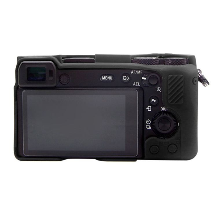 PULUZ Soft Silicone Protective Case for Sony A6600 / ILCE-6600(Black) - Protective Case by PULUZ | Online Shopping South Africa | PMC TechLife | Buy Now Pay Later Mobicred