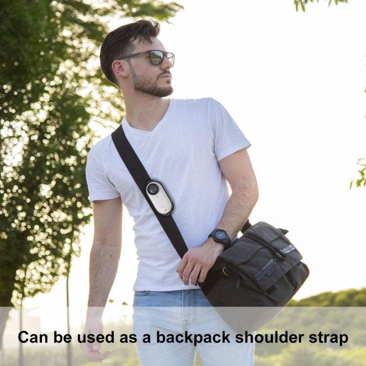 For Insta360 GO3 / GO 3S PULUZ Easy Clip Hat Clip Quick Release Clamp Magnetic Frame Fixed Mount (Black) - Mount & Holder by PULUZ | Online Shopping South Africa | PMC TechLife | Buy Now Pay Later Mobicred