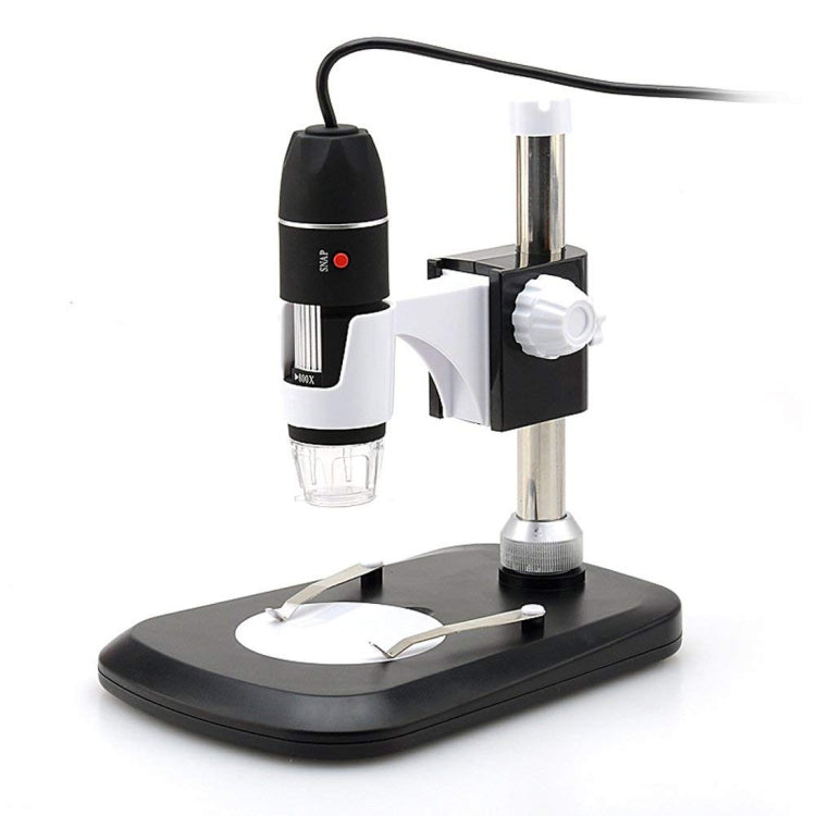 DMS-MDS800 40X-800X Magnifier 2.0MP Image Sensor USB Digital Microscope with 8 LEDs & Professional Stand - Digital Microscope by PMC Jewellery | Online Shopping South Africa | PMC Jewellery | Buy Now Pay Later Mobicred