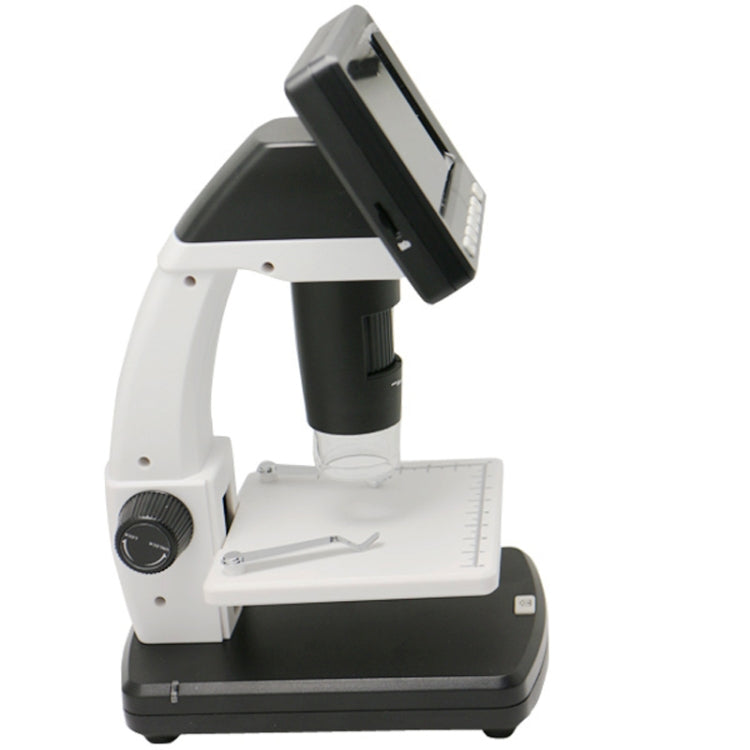 500X 5 Mega Pixels 3.5 inch LCD Standalone Digital Microscope with 8 LEDs, Support TF Card up to 32G (DMS-038M)(White) - Digital Microscope by PMC Jewellery | Online Shopping South Africa | PMC Jewellery