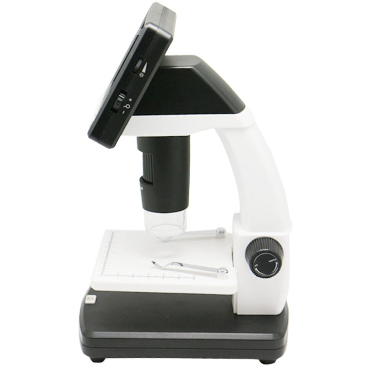 500X 5 Mega Pixels 3.5 inch LCD Standalone Digital Microscope with 8 LEDs, Support TF Card up to 32G (DMS-038M)(White) - Digital Microscope by PMC Jewellery | Online Shopping South Africa | PMC Jewellery | Buy Now Pay Later Mobicred