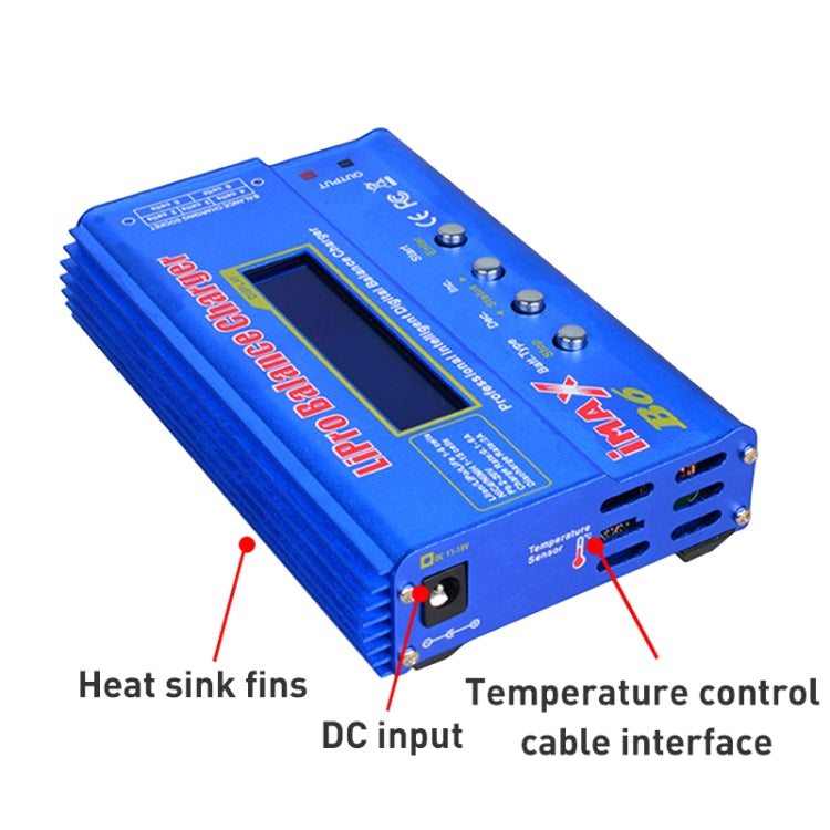iMAX B6 Digital RC Lipo NiMH Battery Balance Charger(Blue) - free shipping - PMC TechLife - Order now!