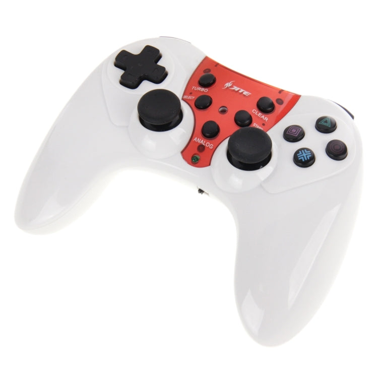 JITE Innovative CX-508 5 in 1 Dual Shock2 2.4GHz Wireless Gamepad with 3 Colors Replaceable Front Cover for Play Station PS3 / PS2 / PS1 Game Controller - Gamepads by PMC Jewellery | Online Shopping South Africa | PMC Jewellery