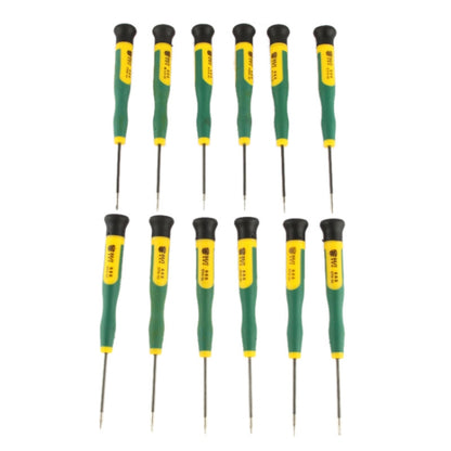 12 in 1 Screwdriver Repair Tool Set T2 T3 T4 T5 T6 T8 Ph00 Ph000 (Bst-666)(Green) - Screwdriver by BEST | Online Shopping South Africa | PMC Jewellery