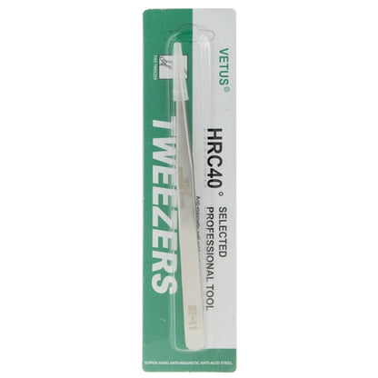 ST-11 Stainless Steel Tweezers - Tweezers by VETUS | Online Shopping South Africa | PMC Jewellery | Buy Now Pay Later Mobicred