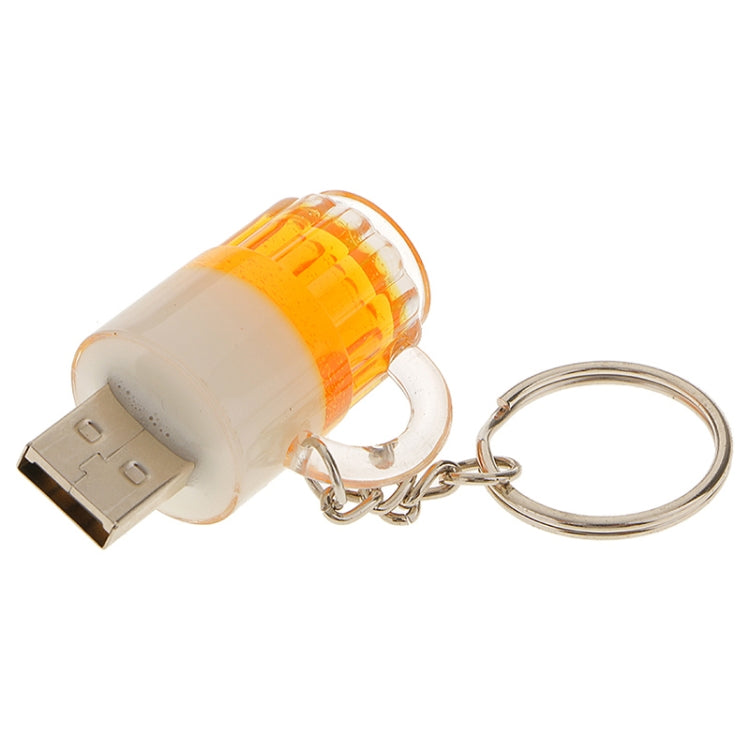 Beer Keychain Style USB Flash Disk with 32GB Memory - USB Flash Drives by PMC Jewellery | Online Shopping South Africa | PMC Jewellery