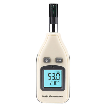 BENETECH GM1362 1.45 Inch Screen Digital Humidity & Temperature Meter(White) - Indoor Thermometer by BENETECH | Online Shopping South Africa | PMC Jewellery | Buy Now Pay Later Mobicred