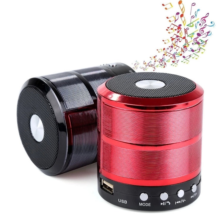 S28 Metal Mobile Bluetooth Stereo Portable Speaker with Hands-free Call Function(Black) - Desktop Speaker by PMC TechLife | Online Shopping South Africa | PMC TechLife