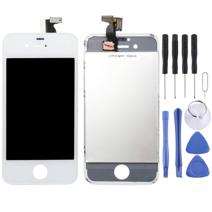 Digitizer Assembly (LCD + Frame + Touch Pad) for iPhone 4(White) - iPhone 4/4S Parts by PMC Jewellery | Online Shopping South Africa | PMC Jewellery