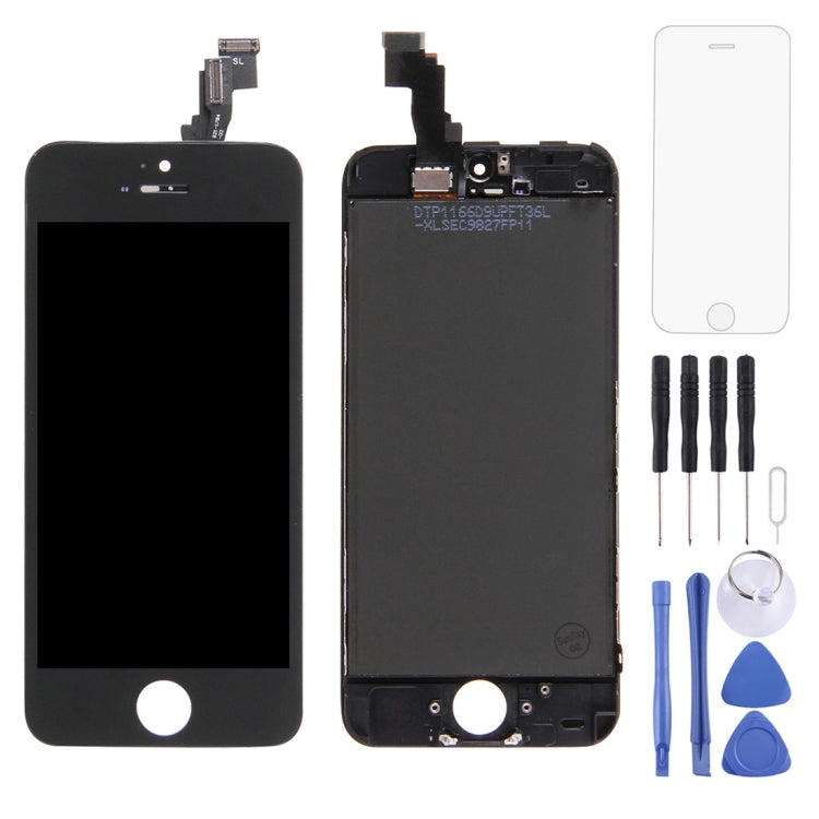 Digitizer Assembly (Original LCD + Frame + Touch Panel) for iPhone 5C(Black) - iPhone 5 Parts by PMC Jewellery | Online Shopping South Africa | PMC Jewellery