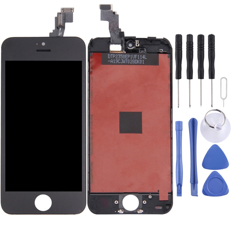 TFT LCD Screen for iPhone 5C Digitizer Full Assembly with Frame (Black) - iPhone 5 Parts by PMC Jewellery | Online Shopping South Africa | PMC Jewellery