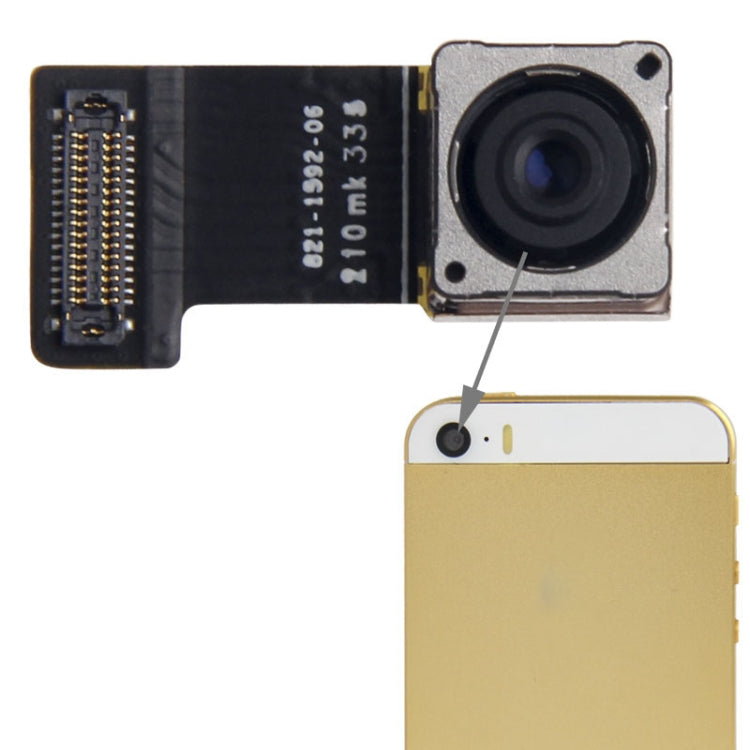 Original Back Camera for iPhone 5S - iPhone 5 Parts by PMC TechLife | Online Shopping South Africa | PMC TechLife