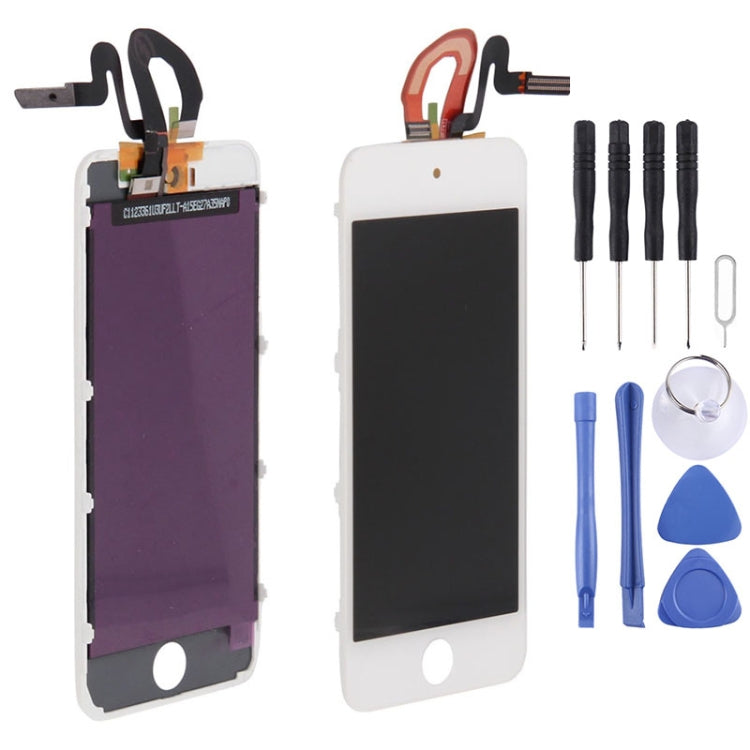 3 in 1 for iPod Touch 5 / 6 / 7 (Original LCD + Original Frame + Original Touch Pad)(White) - free shipping - PMC TechLife - Order now!