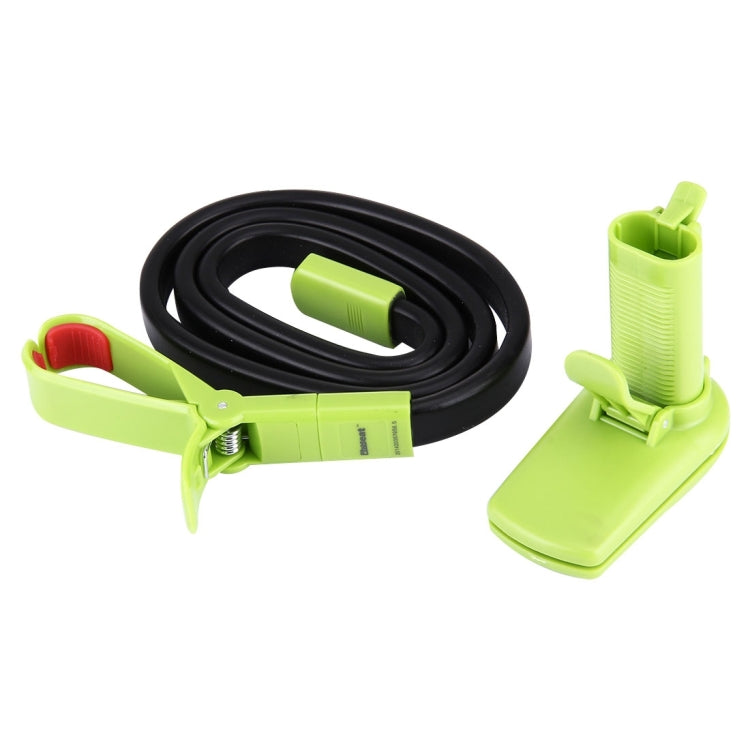 Flexible Clip Mount Holder with Clamping Base(Green) - Lazy Bracket by PMC Jewellery | Online Shopping South Africa | PMC Jewellery