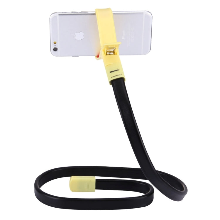 Flexible Clip Mount Holder with Clamping Base(Yellow) - Lazy Bracket by PMC Jewellery | Online Shopping South Africa | PMC Jewellery