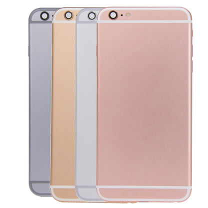 Battery Back Cover Assembly with Card Tray for iPhone 6s Plus(Rose Gold) - iPhone 6S/6S Plus Parts by PMC Jewellery | Online Shopping South Africa | PMC Jewellery