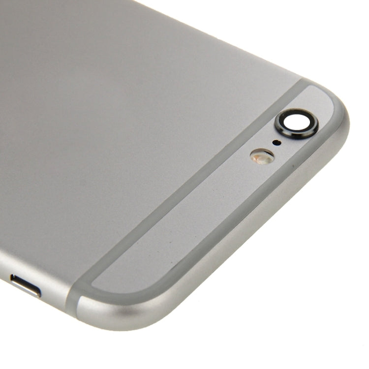 Full Housing Back Cover for iPhone 6 Plus(Grey) - iPhone 6/6 Plus Parts by PMC TechLife | Online Shopping South Africa | PMC TechLife | Buy Now Pay Later Mobicred