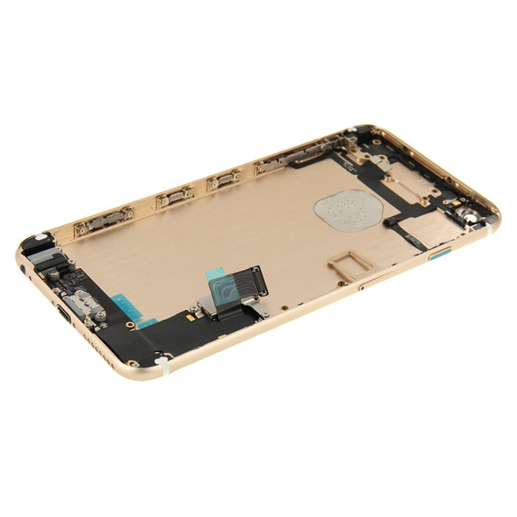 Full Housing Back Cover for iPhone 6 Plus(Gold) - iPhone 6/6 Plus Parts by PMC TechLife | Online Shopping South Africa | PMC TechLife