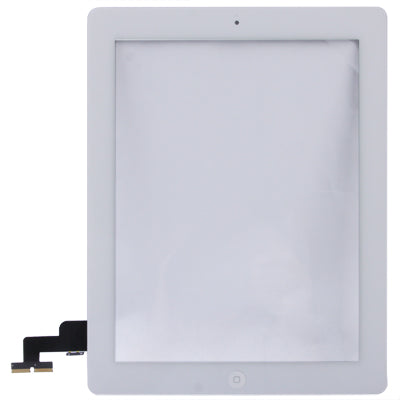 Touch Panel (Controller Button + Home Key Button PCB Membrane Flex Cable + Touch Panel Installation Adhesive) for iPad 2 / A1395 / A1396 / A1397 (White) - iPad 2 Parts by PMC Jewellery | Online Shopping South Africa | PMC Jewellery