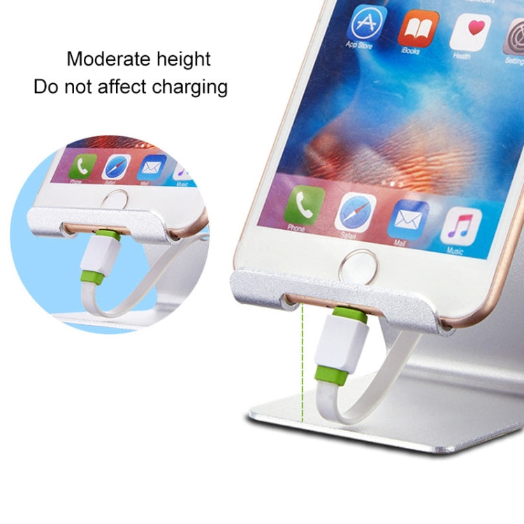 Aluminum Stand Desktop Holder for iPad, iPhone, Galaxy, Huawei, Xiaomi, HTC, Sony, and other Mobile Phones or Tablets(Rose Gold) - Desktop Holder by PMC Jewellery | Online Shopping South Africa | PMC Jewellery