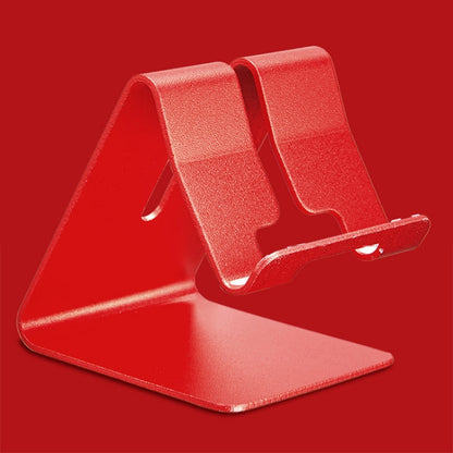 Aluminum Stand Desktop Holder for iPad, iPhone, Galaxy, Huawei, Xiaomi, HTC, Sony, and other Mobile Phones or Tablets (Red) - Desktop Holder by PMC Jewellery | Online Shopping South Africa | PMC Jewellery