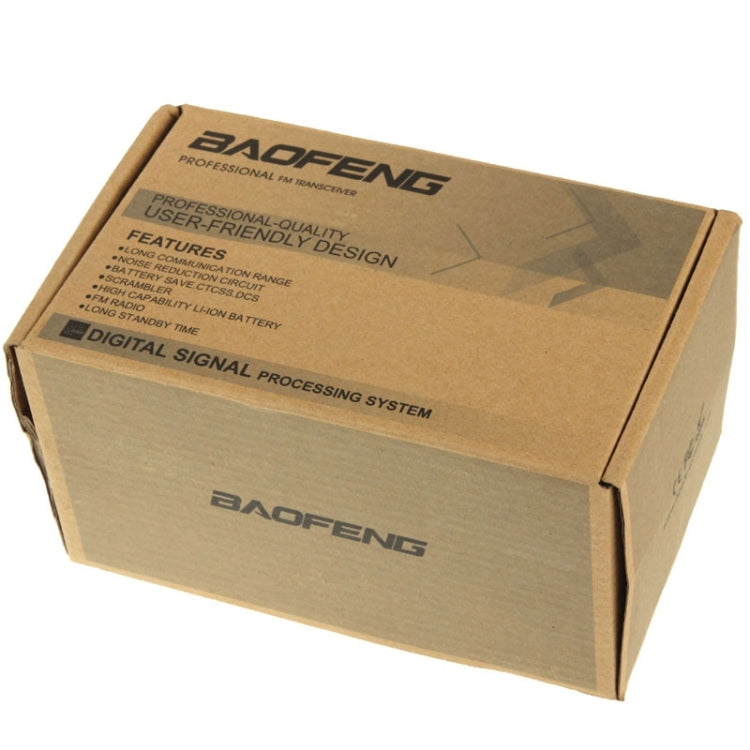 BAOFENG UV-5R Professional Dual Band Transceiver FM Two Way Radio Walkie Talkie Transmitter(Black) - free shipping - PMC TechLife - Order now!