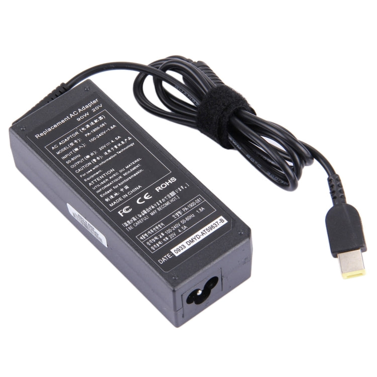 90W 20V 4.5A AC Adapter for Lenovo Notebook - For Lenovo by PMC Jewellery | Online Shopping South Africa | PMC Jewellery