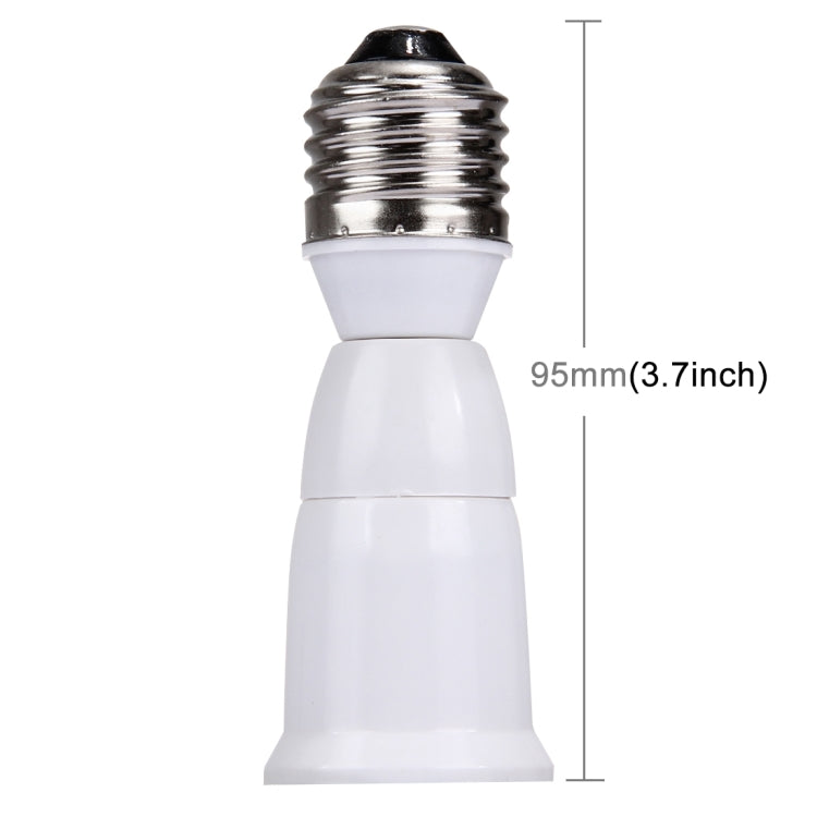 E27 to E27 Light Lamp Bulbs Extension Adapter Converter, Length: 95mm - Lamp Holders & Bases by PMC Jewellery | Online Shopping South Africa | PMC Jewellery