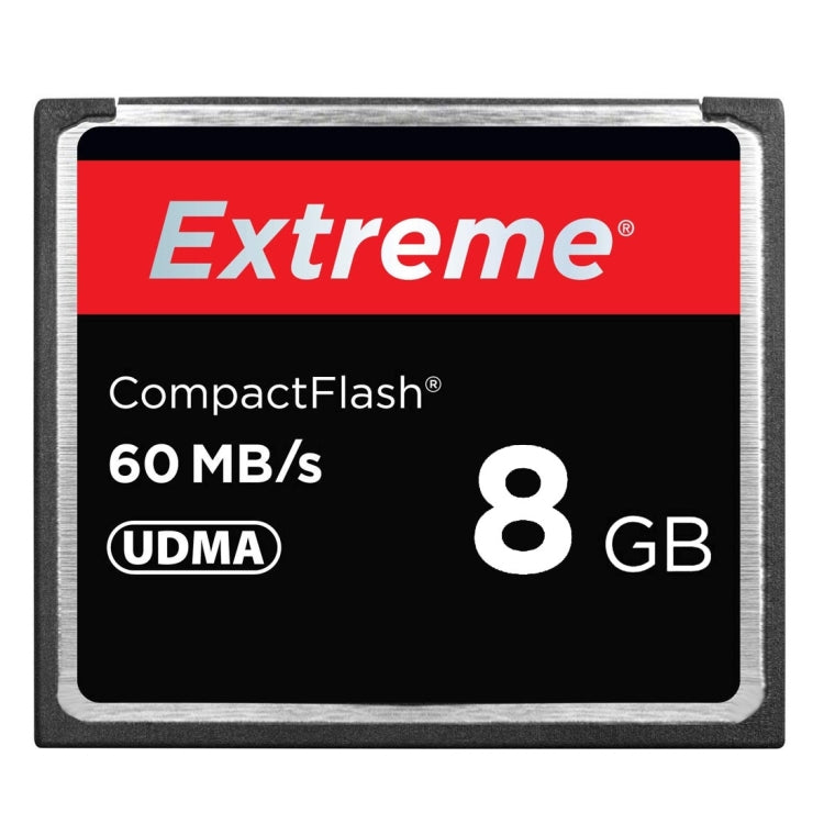 8GB Extreme Compact Flash Card, 400X Read  Speed, up to 60 MB/S (100% Real Capacity) - CF Card by PMC Jewellery | Online Shopping South Africa | PMC Jewellery