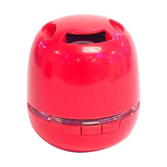 T6 Egg Style Mini Portable LED Light Bluetooth Stereo Speaker, Support TF Card / Handfree Function, For iPhone, Galaxy, Sony, Lenovo, HTC, Huawei, Google, LG, Xiaomi, other Smartphones and all Bluetooth Devices(Red) - Desktop Speaker by PMC Jewellery | Online Shopping South Africa | PMC Jewellery