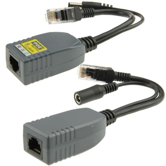 2 PCS 904, 4 Cores Power Over Ethernet Passive POE Splitter Injector Adapter Cable Kit for IP Camera Security System - Others by PMC Jewellery | Online Shopping South Africa | PMC Jewellery