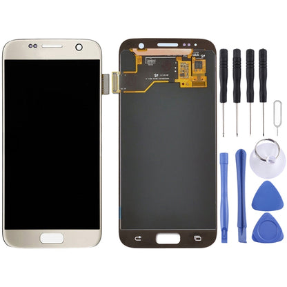 Original LCD Display + Touch Panel for Galaxy S7 / G9300 / G930F / G930A / G930V, G930FG, 930FD, G930W8, G930T, G930U(Gold) - LCD Screen by PMC Jewellery | Online Shopping South Africa | PMC Jewellery