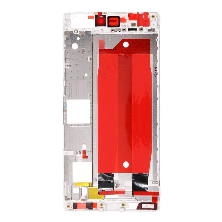 Front Housing Screen Frame Bezel  for Huawei Ascend P8(White) - Full Housing Cover by PMC Jewellery | Online Shopping South Africa | PMC Jewellery