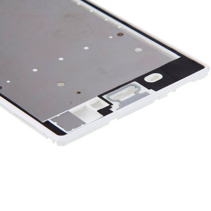 Front Housing  with Adhesive Sticker for Sony Xperia T3(White) - Frame Bezel Plate by PMC Jewellery | Online Shopping South Africa | PMC Jewellery