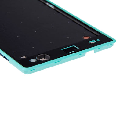 Front Housing  with Adhesive for Sony Xperia C3(Green) - Frame Bezel Plate by PMC Jewellery | Online Shopping South Africa | PMC Jewellery