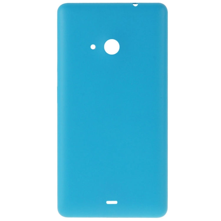 Frosted Surface Plastic Back Housing Cover  for Microsoft Lumia 535(Blue) - Back Cover by PMC Jewellery | Online Shopping South Africa | PMC Jewellery