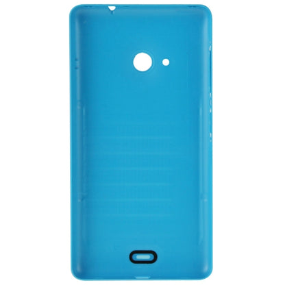 Frosted Surface Plastic Back Housing Cover  for Microsoft Lumia 535(Blue) - Back Cover by PMC Jewellery | Online Shopping South Africa | PMC Jewellery