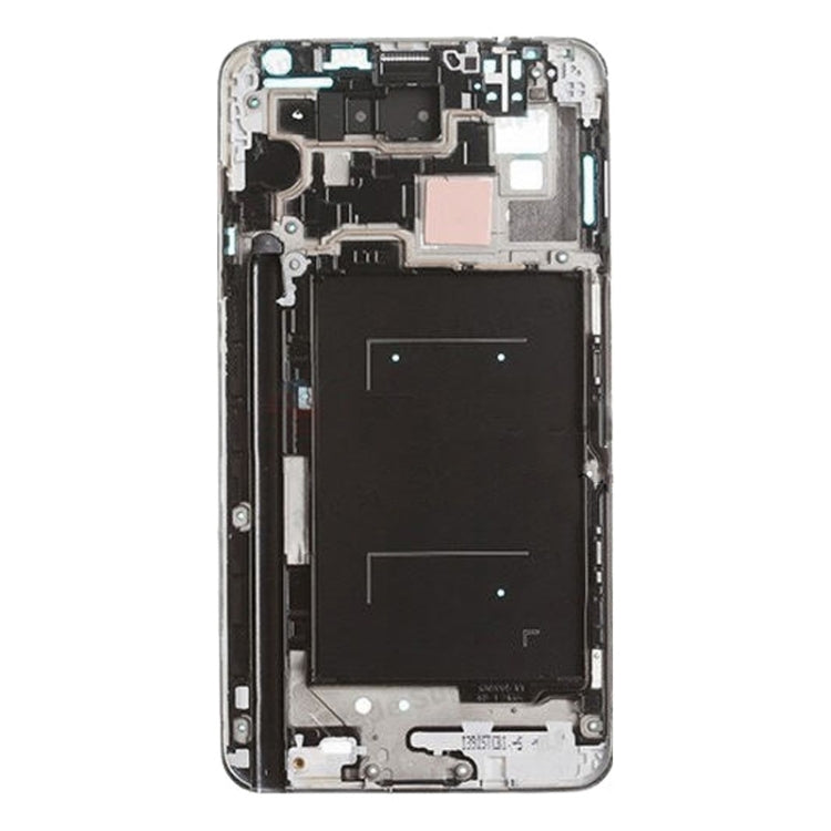 For Galaxy Note III / N900 3G Version LCD Front Housing  (Silver) - Frame Bezel Plate by PMC Jewellery | Online Shopping South Africa | PMC Jewellery