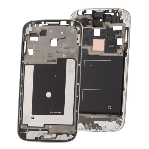 For Galaxy S IV / i9500 Original 2 in 1 LCD Middle Board / Front Chassis (Silver) - Frame Bezel Plate by PMC Jewellery | Online Shopping South Africa | PMC Jewellery